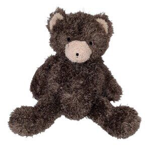 Bunnies By The Bay Cubby The Bear Brown Stuffed Plush BeanBag Toy 12"